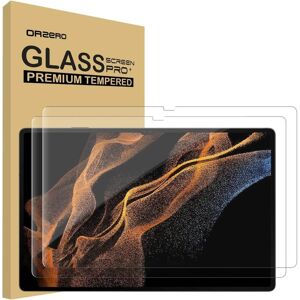 Tech of sweden 2x skærmbeskytter i hærdet glas til Samsung Galaxy Tab S8 Ultra, S9 Ultra