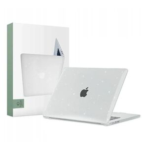 MacBook Air 15 M2/M3 (2023-2024) - Tech-Protect Smartshell Cover - Glitter Clear