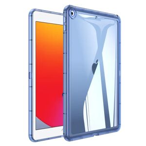 TABLETCOVERS.DK iPad (2018) / iPad (2017) Hybrid Plastik Cover - Blå / Gennemsigtig