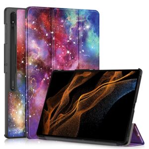 TABLETCOVERS.DK Samsung Tab S9 Ultra Tri-Fold Kunstlæder Cover - Galakse