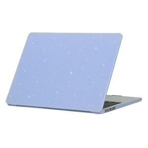 TABLETCOVERS.DK MacBook Air 13 M2/M3 (2022-2024) Hårdt Plast Cover med Glitrende Design - Blå