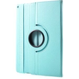 TABLETCOVERS.DK iPad 9.7 (2018-2017) / iPad Air / iPad Air 2 Litchi Læder Cover m. 360 Graders Ståfunktion - Turkis