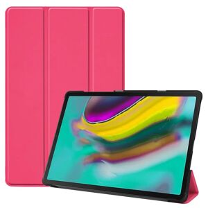 TABLETCOVERS.DK Samsung Galaxy Tab S5e Foldbart Læder Cover m. Ståfunktion - Pink