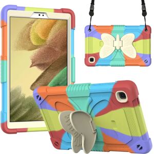 TABLETCOVERS.DK Samsung Galaxy Tab A7 Lite Børne Cover - Butterfly Kickstand Cover - Regnbue V1