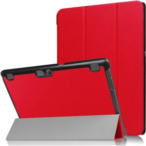 TABLETCOVERS.DK Lenovo Tab 10 (TB-X103F) Cover - Tri-fold Læder Cover - Rød