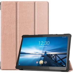 TABLETCOVERS.DK Lenovo Tab M10 FHD REL (TB-X605FC/LC) Tri-Fold Læder Cover - Rose Gold