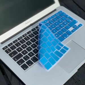 Philbert MacBook Keyboard Cover m. Dansk Tastatur - Lyseblå