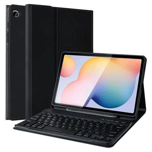 Samsung Galaxy Tab S6 Lite (2020-2024) Tech-Protect Keyboard Cover - Engelsk Layout - Sort