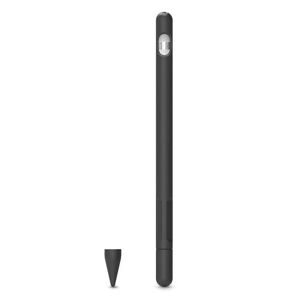 Tech-Protect Apple Pencil 1 Blødt Silikone Cover - Sort