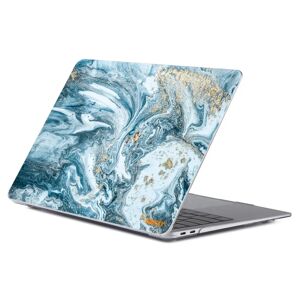 MacBook Air 13 (2020) ENKAY Hard Case - Marmor - Blå