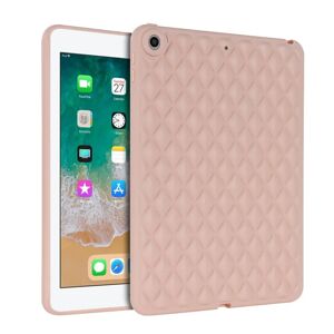 TABLETCOVERS.DK iPad 9.7 (2018-2017) / iPad Air 2 Fleksibelt Plastik Cover - Rhombe Design - Lyserød