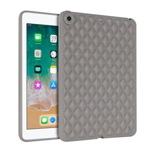 TABLETCOVERS.DK iPad 9.7 (2018-2017) / iPad Air 2 Fleksibelt Plastik Cover - Rhombe Design - Grå