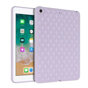 TABLETCOVERS.DK iPad 9.7 (2018-2017) / iPad Air 2 Fleksibelt Plastik Cover - Rhombe Design - Lilla