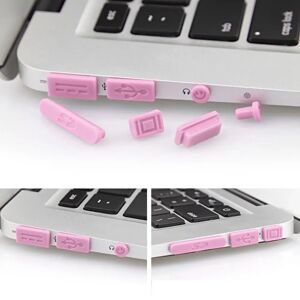 TABLETCOVERS.DK MacBook Silikone Anti-Støv Propper - Pink