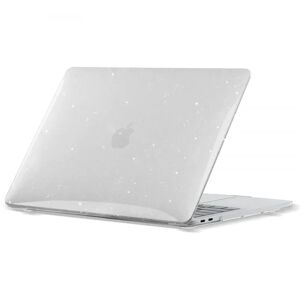 MacBook Air 13 (2018-2020) - Tech-Protect Smartshell Cover - Glitter Clear