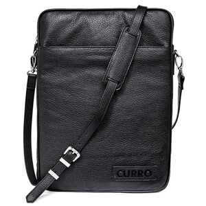 CURRO Real Leather Messenger Bag 14-15