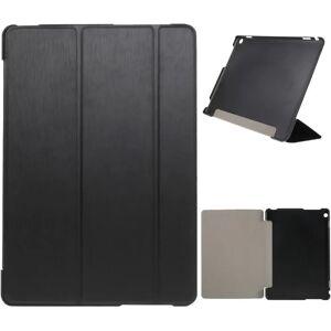 TABLETCOVERS.DK Huawei MediaPad M3 Lite 10 - Cover m. Glat Læderoverflade - Gråsort