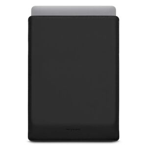 Woolnut Coated PU Sleeve Til MacBook / Laptop (370 x 260mm) - Sort