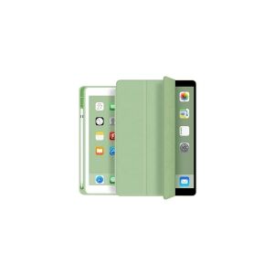 eSTUFF Pencil case - Skærmdække til tablet - polyuretan-læder, termoplastisk polyuretan (TPU) - lysegrøn - 9.7 - for Apple 9.7-inch iPad (5. generation, 6. generation)