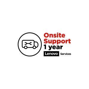 Lenovo Post Warranty Onsite - Support opgradering - reservedele og arbejdskraft - 1 år - on-site - responstid: NBD - for ThinkBook 13  14  15  ThinkPad E14  E15  E48X  E49X  E58X  E59X