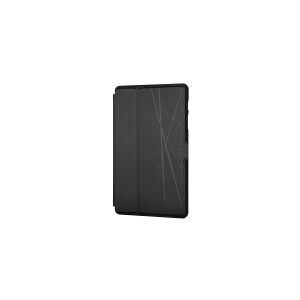 Targus Click-In - Flipomslag til tablet - termoplastisk polyuretan (TPU) - sort - 8.7 - for Samsung Galaxy Tab A7 Lite