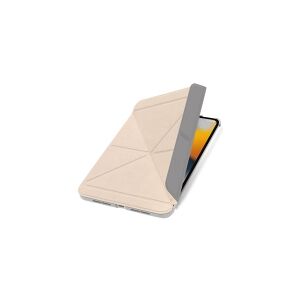 Moshi VersaCover - Flipomslag til tablet - with folding cover - savannebeige - for Apple iPad mini (6. generation)