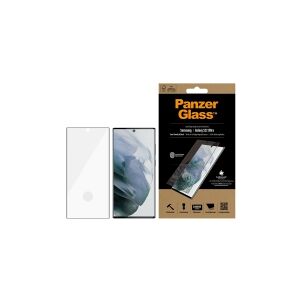 PanzerGlass™   Case-Friendly - Skærmbeskytter for mobiltelefon - Edge-to-Edge fit - rammefarve sort   Samsung Galaxy S22 Ultra