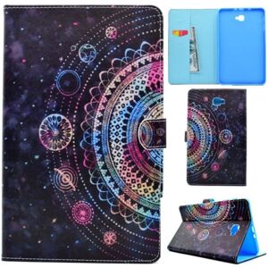 Generic Samsung Galaxy Tab A 10.1 (2016) etui i læder - Flerfarvet Multicolor