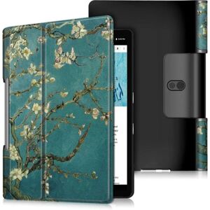 Generic Lenovo Yoga Smart Tab 10.1 tre-folds mønster læder flip etui - F Multicolor