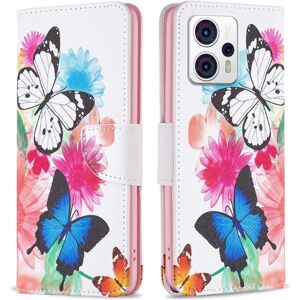 Generic Wonderland Motorola Moto G23 / G13 / G53 Flip Etui - To Sommerfu Multicolor