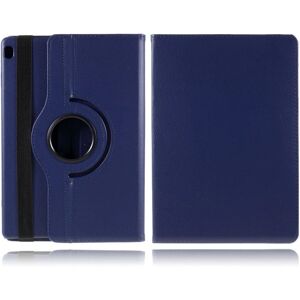 Generic Lenovo Tab M10 360 graders roterbart læder Etui - Mørkeblå Blue