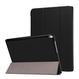 Generic Lenovo Tab 4 Plus 10 Smart og trendy etui - Sort Black