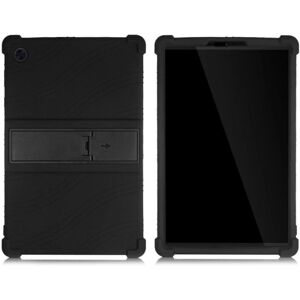 Generic silikone slide-out kickstand design Etui for Lenovo Tab M10 HD G Black