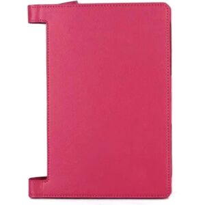 Generic Lenovo Yoga Tab 3 10 smart læder-etui - Hot pink Pink