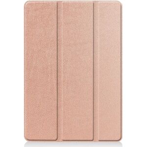 MTK Apple iPad 10.2 2021/2020/2019 Trifoldet Stand Tablet-Taske - Ro Pink gold