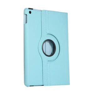 MTK Apple iPad 10.2 2021/2020/2019 Litchi Texture Stand Case - Baby Blue