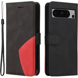 MTK Til Google Pixel 8 Pro KT-serie-1 dobbeltfarve etui Black