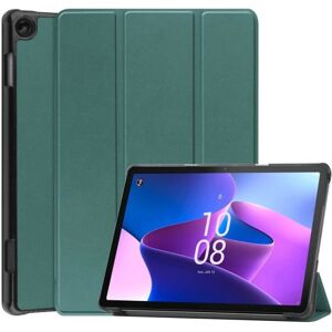 MTK Til Lenovo Tab M10 (Gen 3) Trifoldet Stativdæksel - Grøn Green