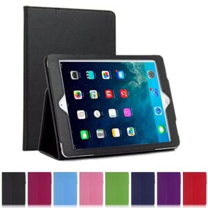 1SWEDEN Ensfarvet enkelt cover til iPad Air, iPad Air 2, iPad 5, iPad 6 - Rød Ipad Air 1/2 Ipad 9,7 Gen 5/6