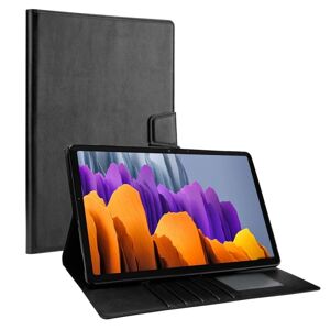 SKALO Samsung Tab S7/S8 PU-læder Flip Cover - Sort Black