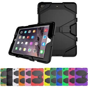 SKALO iPad 9.7 (2018) Extra Shockproof Armor Shockproof Cover - Black