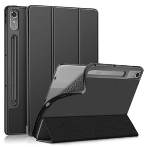 SKALO Lenovo Tab P12 Trifold Flip Cover - Sort Black