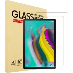 Tech of sweden 2x Skærmdæksel til hærdet glas til Samsung Galaxy Tab A 10.1 T51 Transparent