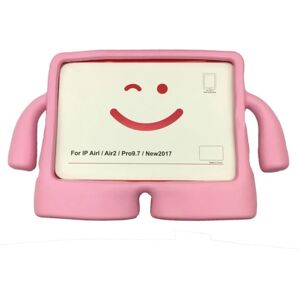 A-One Brand 3D tegneserietaske til børn til iPad 9.7 2017/2018 / Air / Air 2 Pink