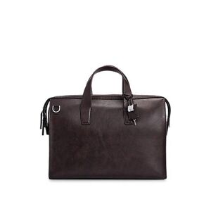 Boss Single document case in leather with smart sleeve