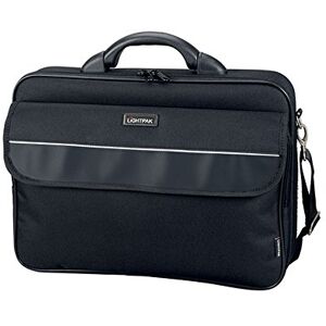 LIGHTPAK 46111 ELITE L business laptop bag for 17 inch laptop, nylon, black