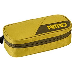 Nitro Pencil Case, Federmäppchen, Schlampermäppchen, Faulenzer Box, Federmappe, Stifte Etui, Golden Mud