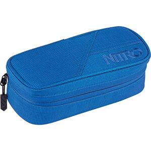 Nitro Pencil Case, Federmäppchen, Schlampermäppchen, Faulenzer Box, Federmappe, Stifte Etui, Blur Brill.Blue