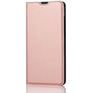 Wave Bookcase Beskyttelsesetui, Samsung Galaxy A70, Rose Gold