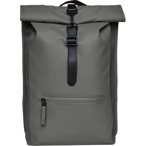 Rains Rolltop Rucksack W3 Grey OneSize, Grey